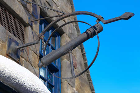 OSAKA, JAPAN - Apr 25 2017: This is a scene in Beautiful Hogsmeade Village at Wizarding World of Harry Potter, Universal Studios Japan (USJ).のeditorial素材