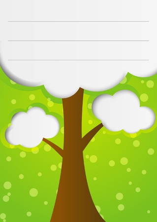 Paper background with place for textのイラスト素材