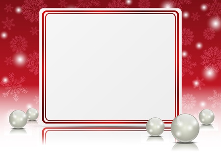 Christmas banner with place for textのイラスト素材