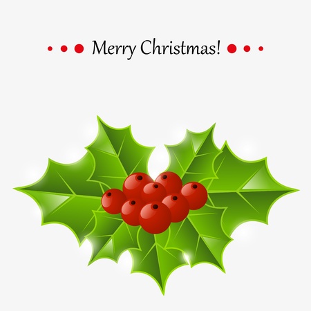 Christmas card with place for textのイラスト素材