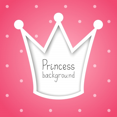 Princess background with place for textの写真素材