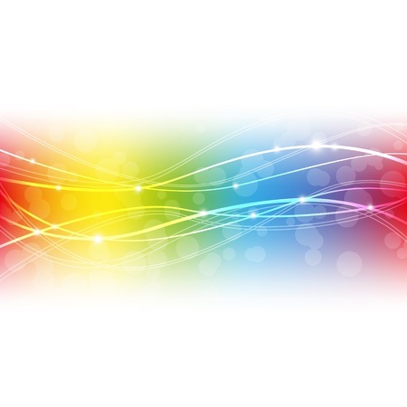 Rainbow background with place for textの写真素材