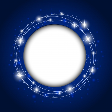 Starry background with place for textのイラスト素材