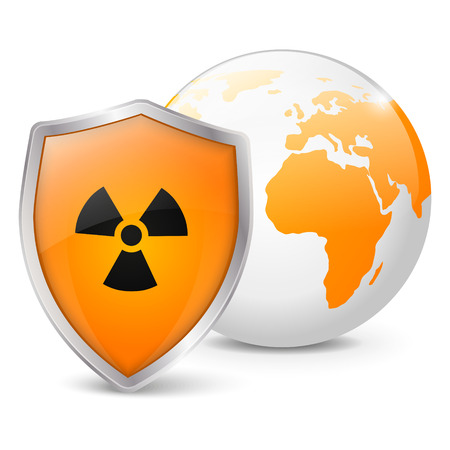 Concept of global radiation safetyのイラスト素材
