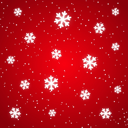 Christmas background with shiny snowflakesのイラスト素材