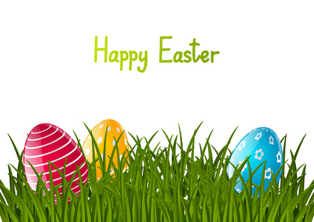 Easter card with place for textのイラスト素材