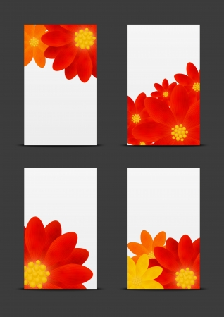 Set of vertical banners 240 x 400 sizeのイラスト素材