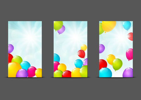 Set of vertical banners 240 x 400 sizeのイラスト素材