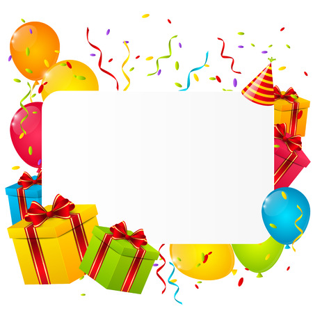 Birthday background for Your designのイラスト素材