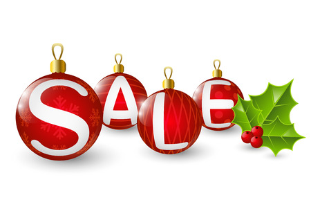 Christmas sale concept for Your designのイラスト素材