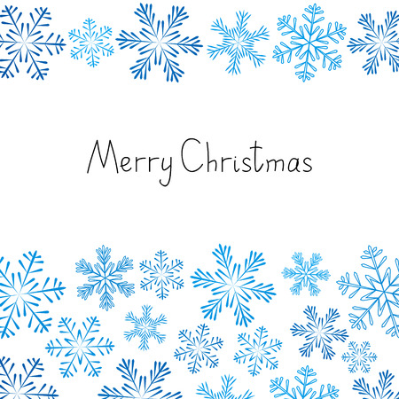 Xmas snowflakes background for Your designのイラスト素材