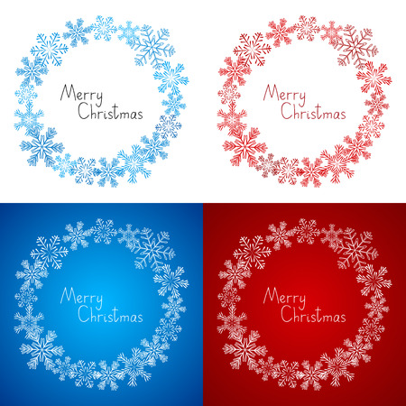 Xmas snowflakes background for Your designのイラスト素材