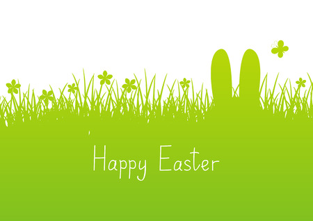 Easter background with place for textのイラスト素材