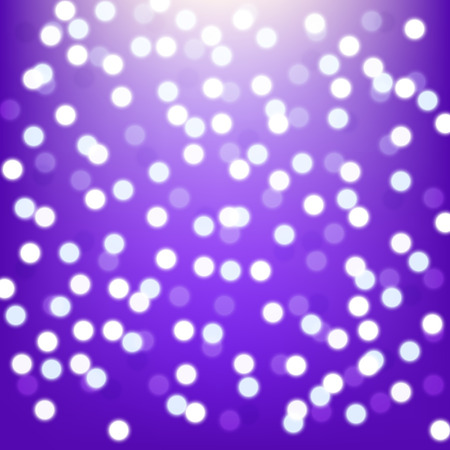 Shiny lights on purple backgroundのイラスト素材