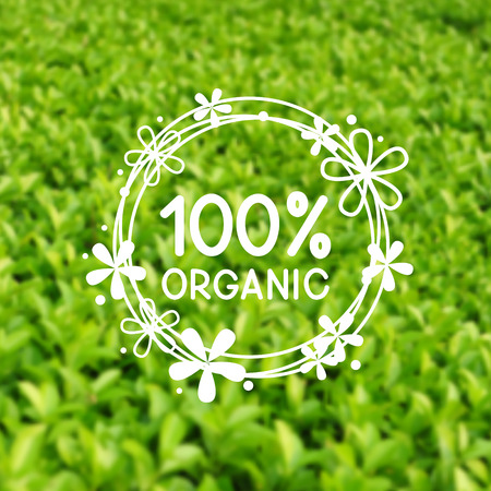 Green natural mesh background for Your designのイラスト素材