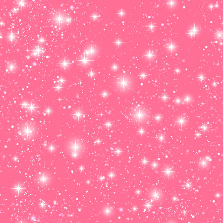 Seamless pattern with shiny starsのイラスト素材