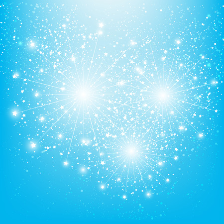 Shiny fireworks for Your designのイラスト素材