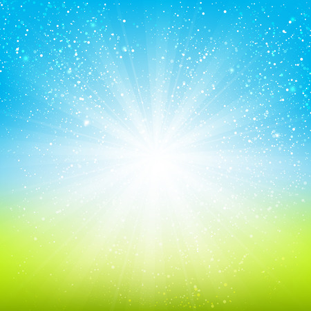 Shiny light background for Your designのイラスト素材