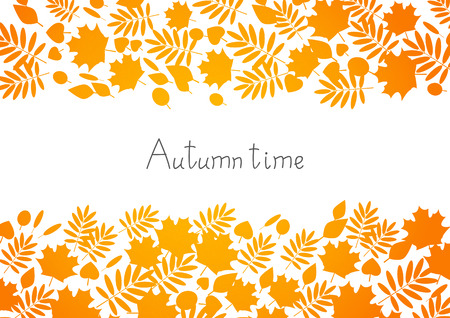 Autumn background for Your designのイラスト素材
