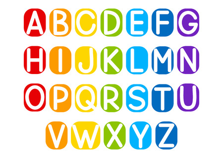 Set of vector letters for Your designのイラスト素材