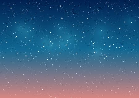 Starry sky background for Your designのイラスト素材