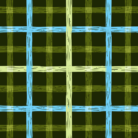 Seamless pattern with hand drawn cell ornamentのイラスト素材