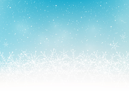 Snowflakes background for Your designのイラスト素材