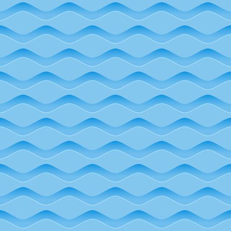 Seamless pattern with blue relief ornateのイラスト素材