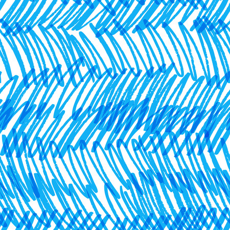 Seamless pattern with hand drawn scribble textureのイラスト素材