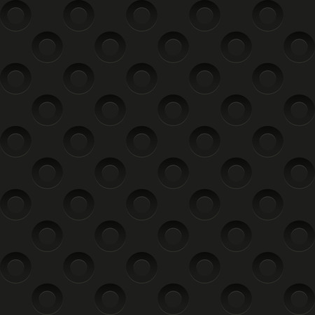 Seamless pattern with black relief ornateのイラスト素材