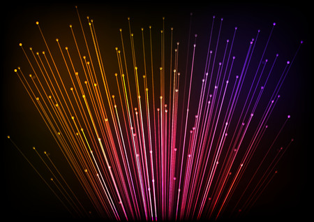 Abstract light rays illustrationのイラスト素材