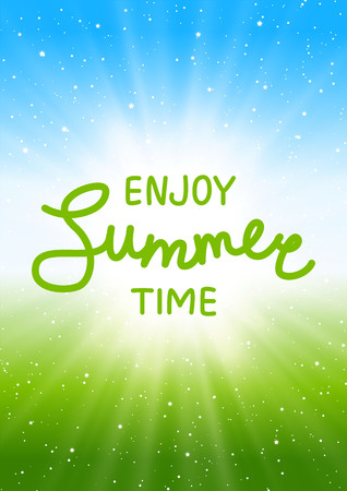 Summer sunny background for Your design.のイラスト素材