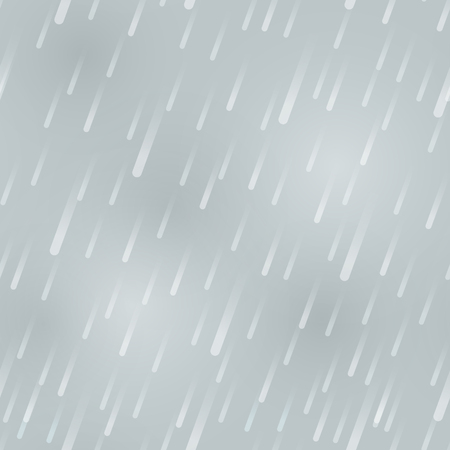 Seamless pattern with rainy skyのイラスト素材