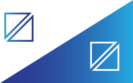 A square logo on a white background.のイラスト素材