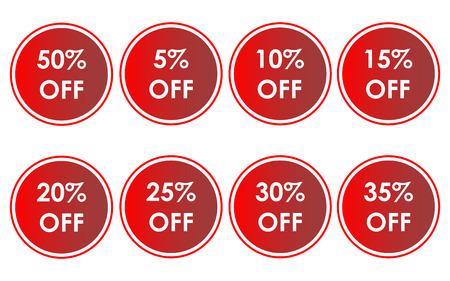 discount label Vector illustration.