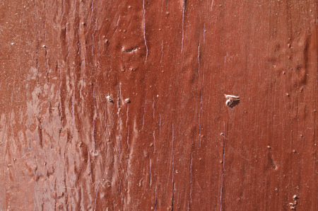 Texture, background, close-up, wood, painted brown paint, the paint is fresh, newの写真素材
