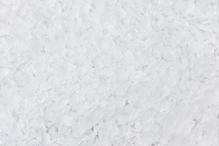 Closeup of fresh white ice texture as background