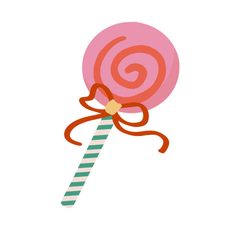 Hand drawn illustration of christmas sweets. Christmas food in doodle style. Vector isolated clipartのイラスト素材