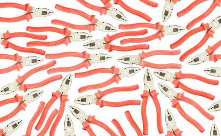 Pliers isolated on a white background