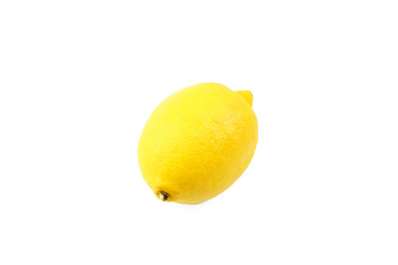 lemon on a white backgroundの写真素材