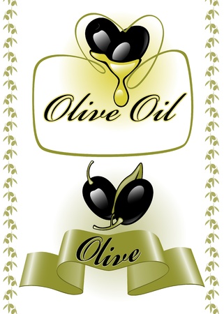 collection for the label. olives 2. similar to the portfolioのイラスト素材