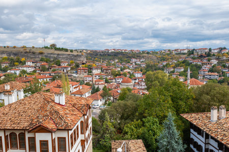 Safranbolu, Turkey, the view of Safranbolu old town area, UNESCO world heritage site and protected...