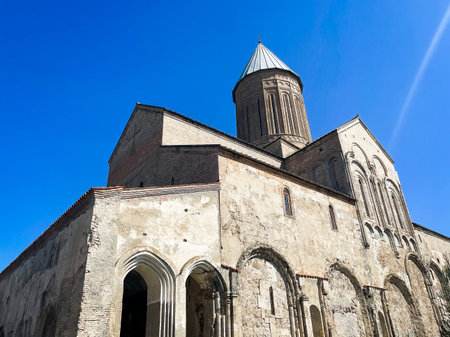 Alaverdi Monastery, Kakheti Region, Georgia. Alaverdi Monastery is a Georgian Orthodox monastery