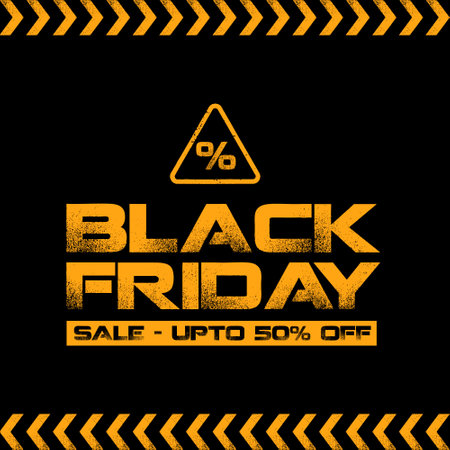 Black friday sale social media post banner eps vector file Black. friday sale promotionのイラスト素材