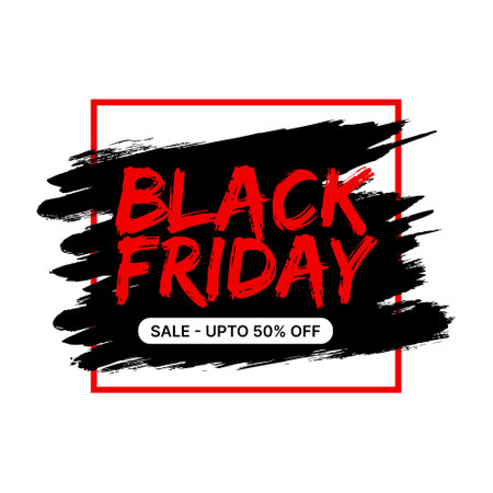 Black friday sale social media post banner eps vector file Black. friday sale promotionのイラスト素材