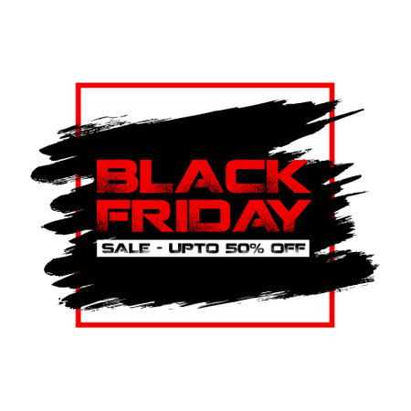 Black friday sale social media post banner eps vector file Black. friday sale promotionのイラスト素材