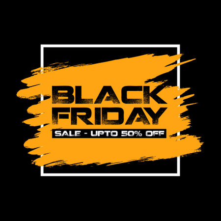 Black friday sale social media post banner eps vector file Black. friday sale promotionのイラスト素材