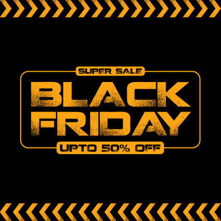 Black friday sale social media post banner eps vector file Black. friday sale promotionのイラスト素材