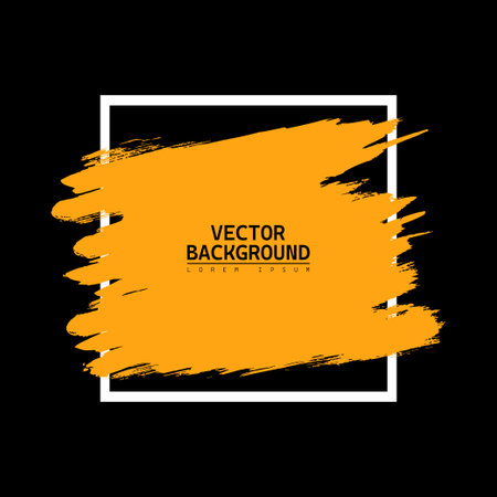 Abstract vector background. Grunge paint banner. Vector illustration.のイラスト素材