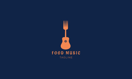 Fire Grill logo Design. Restaurant logo vector Templateのイラスト素材